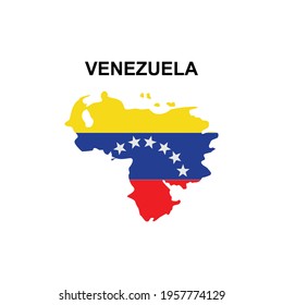 maps of Venezuela icon vector sign symbol