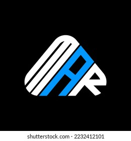 MAR letter logo creative design with vector graphic, MAR simple and modern logo.