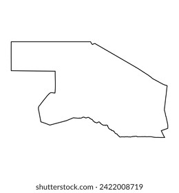 Mara Region map, administrative division of Tanzania. Vector illustration.