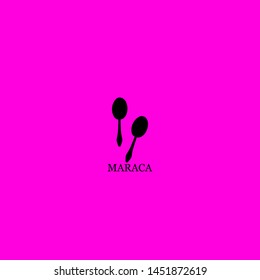 maraca icon sign signifier vector