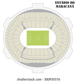 Maracana Stadium Map