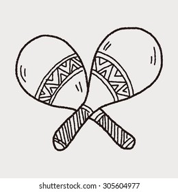 maracas doodle