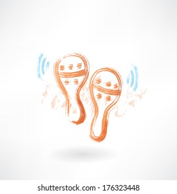maracas grunge icon