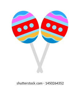 maracas  icon. Logo element illustration. maracas  design. colored collection. maracas  concept. Can be used in web and mobile