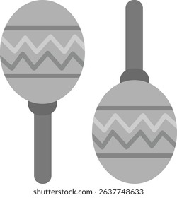 Maracas Icon Symbol Art Sign