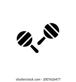 Maracas icon, vector eps 10