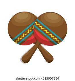 maracas instrument musical icon