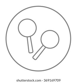 Icono de la línea de Maracas.