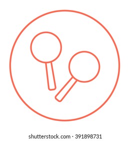 Icono de la línea de Maracas.