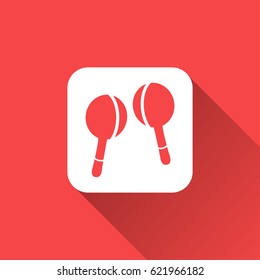 Maracas pair icon