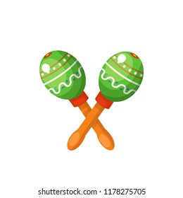maracas, vector illustration