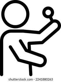 ilustración de maracas Vector en un fondo transparente. Símbolos de calidad superior. Iconos vectoriales de línea delgada para el diseño de conceptos y gráficos.