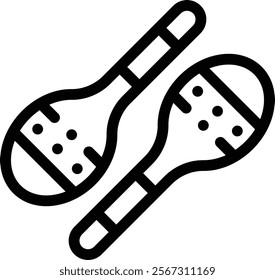 maracuya icon. Thin Linear Style Design Isolated On White Background