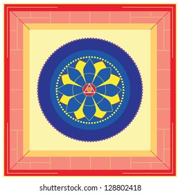 Marapurusha yantra - sacral mandala