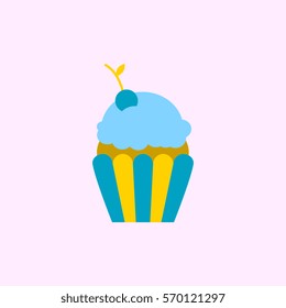 Maraschino Cherry Cupcake