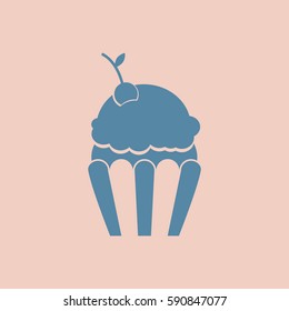 Maraschino Cherry Cupcake