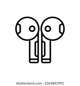 Ilustración del vector de iconos de esquema de maratón de tierra
