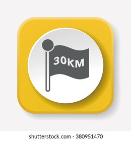 marathon flag icon