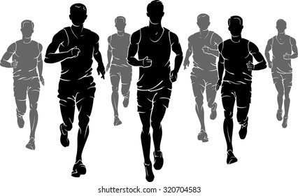 Marathon Male Runners