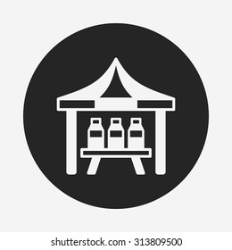 marathon rest stop icon