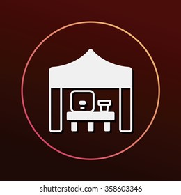 marathon rest stop icon