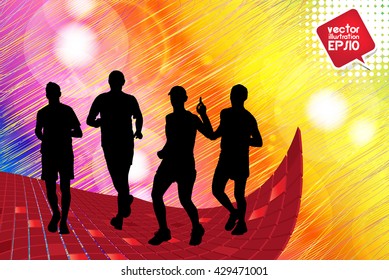 Marathon runners