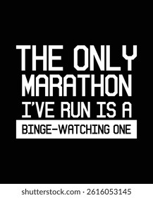Marathon T Shirt Design or Art
