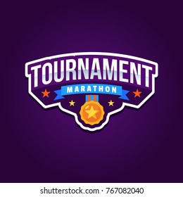 Marathon Tournament Logo Sport