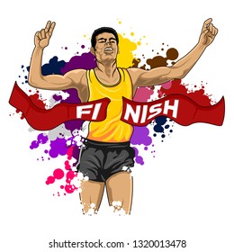 The Marathon Winner