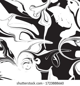 Marbel Unique Seamless Pattern. Abstract Seamless pattern background