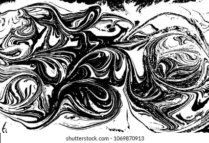 Marble abstract acrylic background. Nature marbling artwork text