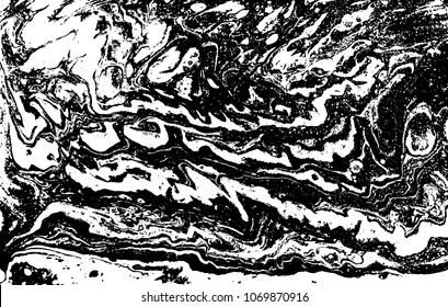 Marble abstract acrylic background. Nature marbling artwork text