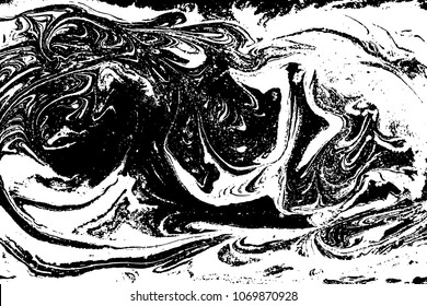 Marble abstract acrylic background. Nature marbling artwork text