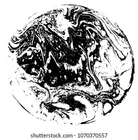 Marble abstract acrylic background. Nature marbling artwork text