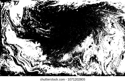 Marble abstract acrylic background. Nature marbling artwork text