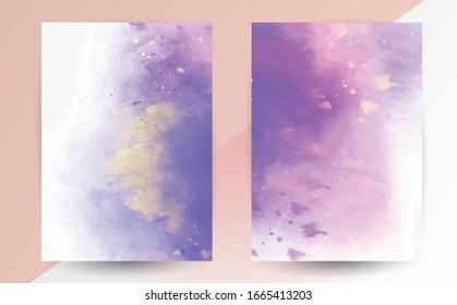 Marble abstract acrylic background. Violet marbling artwork texture. Marbled ripple pattern