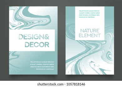 Marble Abstract Background  Book Cover Design Template in A4. Can be adapt to Brochure, Annual Report, Magazine,Poster, Corporate Presentation, Portfolio, Flyer, Banner, Website.