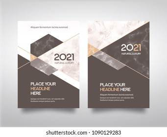 Marble Abstract Background  Book Cover Design Template in A4. Can be adapt to Brochure, Annual Report, Magazine,Poster, Corporate Presentation, Portfolio, Flyer, Banner, Website.