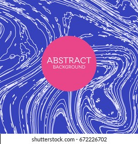 Marble abstract background texture vector illustration with text.