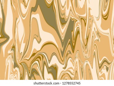 Marble abstract brown paint texture background vector