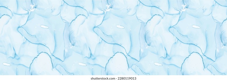 Tinta de alcohol de mármol. Fondo de Mármol Azul. Color del agua metálica. Color de agua del degradado verde. Textura sin soldadura de aceite de aceite. Pintado Resumen De Lujo. Mármol dorado. Acuarela de tinta vectorial. Pintura de tinta dorada.