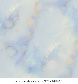 Tinta de alcohol de mármol. Fluid Elegant Repetir. Mármol vectorial de tinta. Color del agua del cobre. Acuarela De Resumen De Oro. Fondo de Mármol Azul. Pintura verde de arte. Pintura Resumen Moderna. Acuarela dorada rosada.