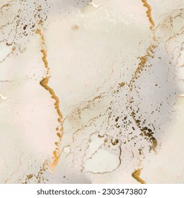 Marble Alcohol Ink. Pink Ink Tile. Gold Water Color Marble. Gold Oriental Background. Lavender Water Color Background. Pink Fluid Seamless Glitter. Floor Marble Watercolor. Luxury Seamless Repeat.