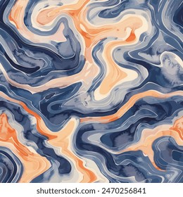 Marble Alcohol Ink. Marble watercolor seamless pattern. Design element for sale banners, posters, labels, and gift wrapping paper.