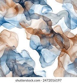 Marble Alcohol Ink. Marble watercolor seamless pattern. Design element for sale banners, posters, labels, and gift wrapping paper.