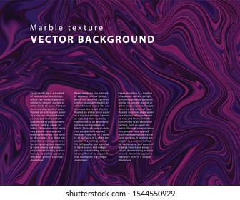 Marble art pattern. Modern and original liquid texture.
 Abstract background template. Good for design covers, presentation, invitation, flyers, posters, business cards and 
social media.