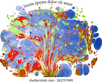 marble artwork texture, exotic abstract tree