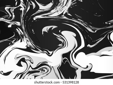 Marble background. Abstract illustration. Contrast ornament. Watercolor pattern.