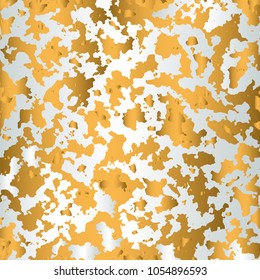 Marble Background. Golden Gradient. Fluid shapes composition. Futuristic design posters. Eps10 vector.