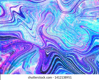 Marble background with rainbow mesh. Vector illustration for poster, brochure, invitation, cover book, catalog.